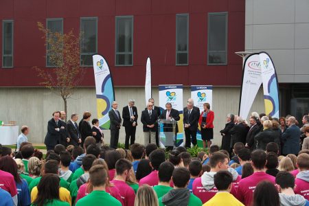 Inauguration campus des métiers 37