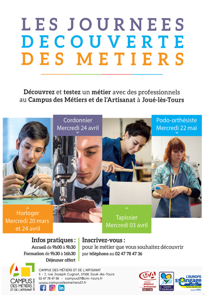 Les Journées Découvertes Des Métiers Art Et Cuir – Campus Des Métiers